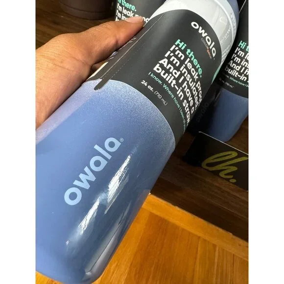 Owala Limited Edition Color Drop Riptide 24oz Freesip Water Bottle - Picture 4 of 8